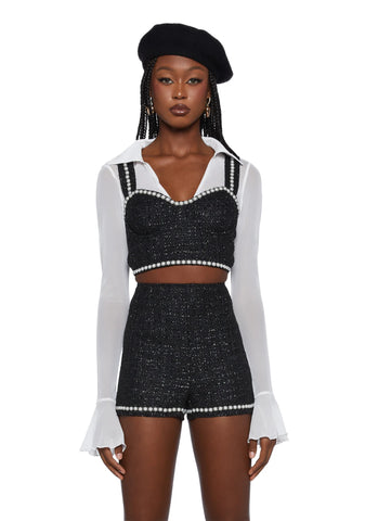 Moments Of Chic Top & Jacket Set