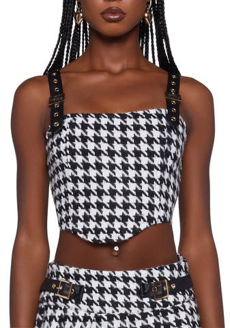 Reach The Top Cropped Corset