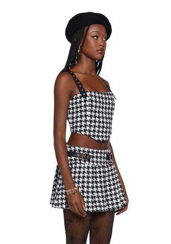 Reach The Top Cropped Corset