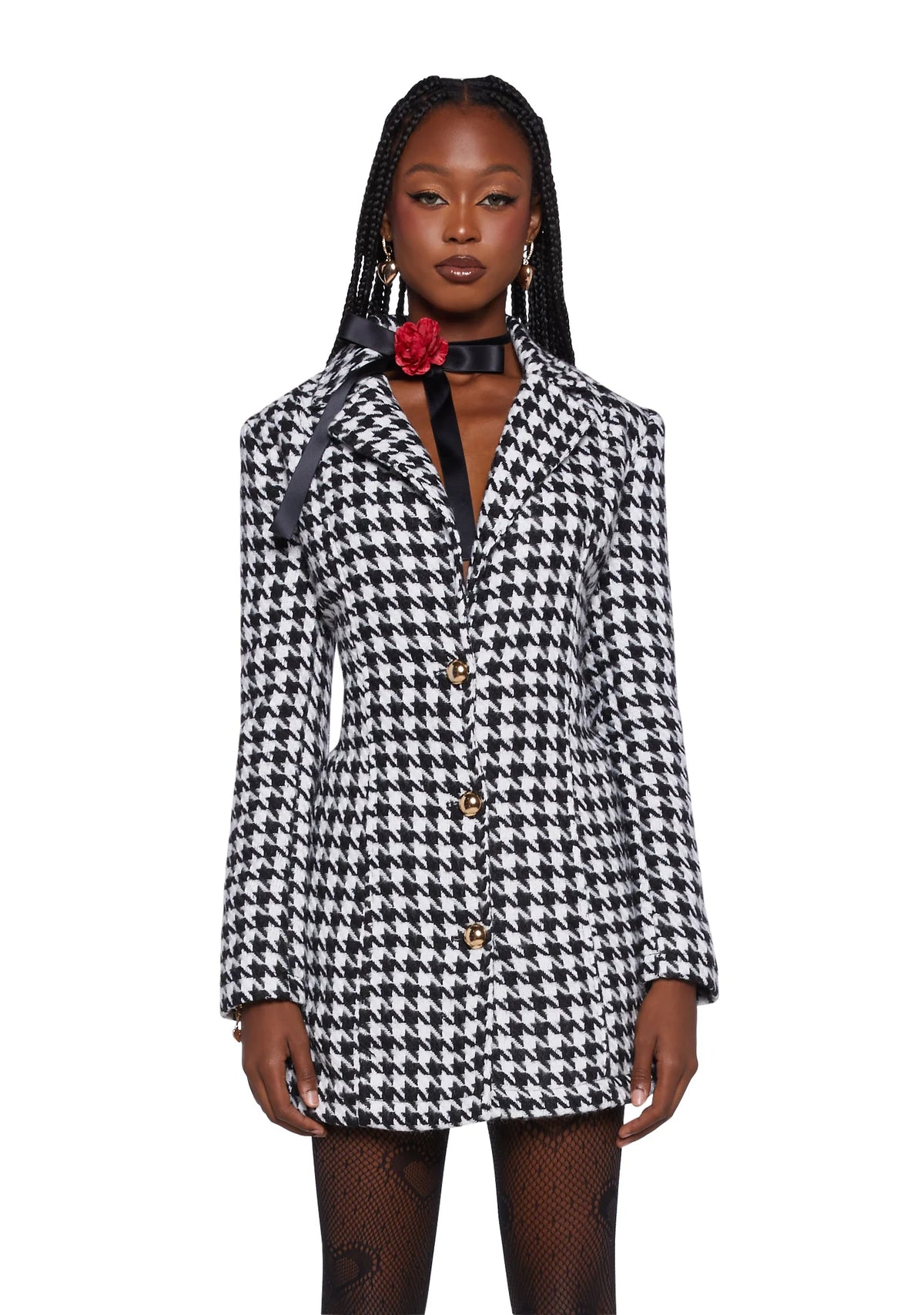 Reach The Top Tweed Coat