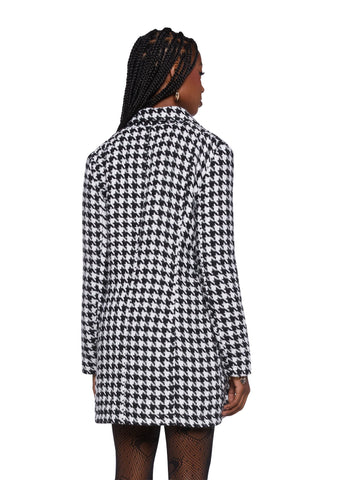 Reach The Top Tweed Coat