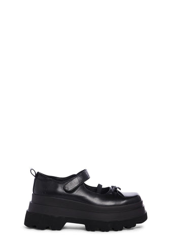 Obsidian Doll Trident Mary Janes