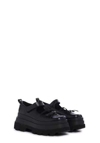 Obsidian Doll Trident Mary Janes