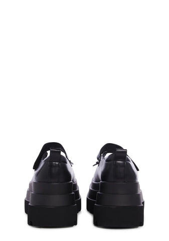 Obsidian Doll Trident Mary Janes