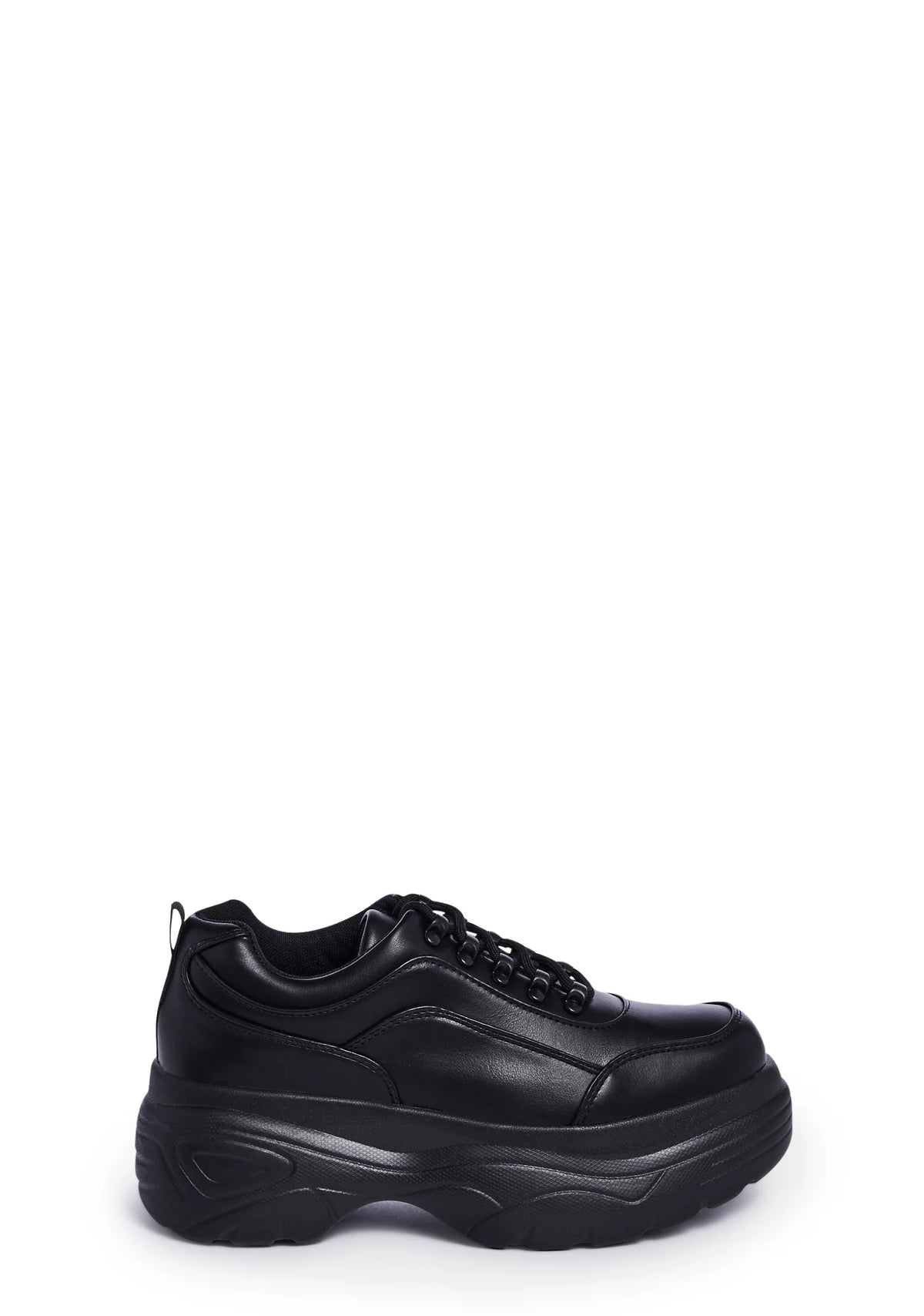 Striker Platform Sneakers - Black