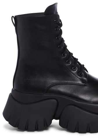 Rancor Vilun Lace-Up Boots - Black
