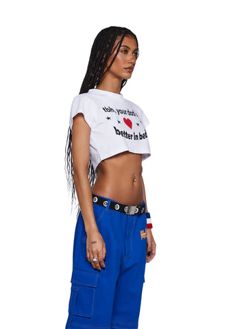 Daddy Issues Cropped Tee