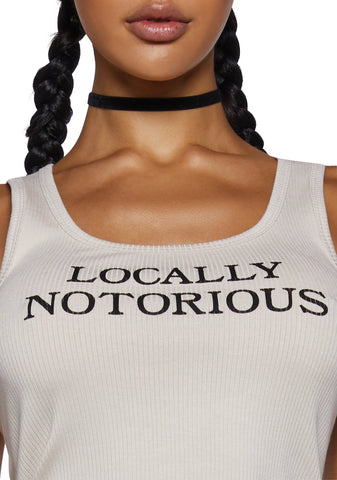 On The Rise Cropped Tank