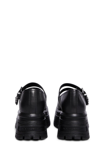 Scary Platform Mary Janes