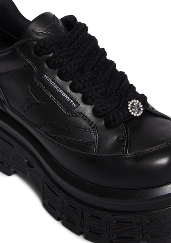 Swerve Leather Sneakers