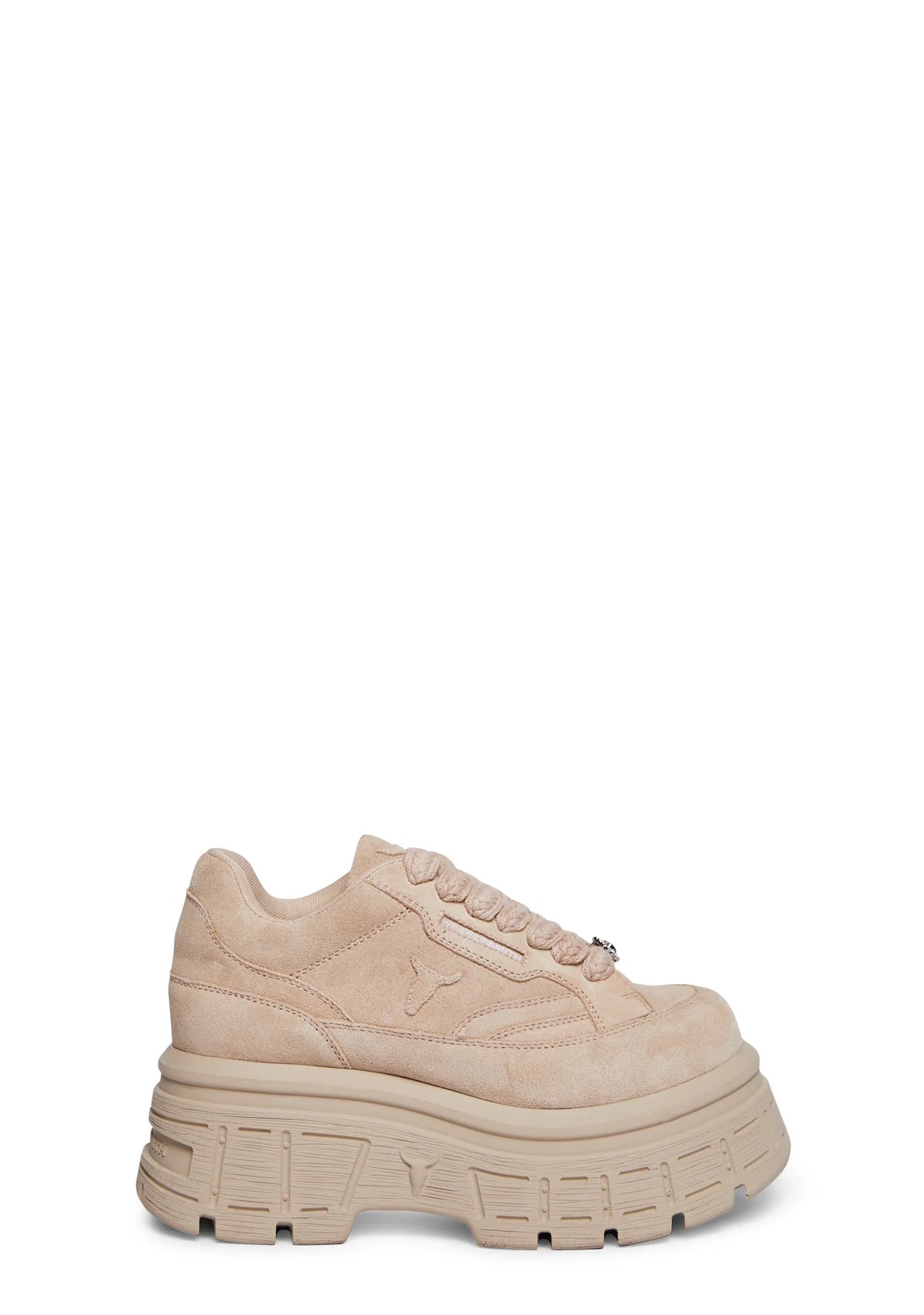 Swerve Leather Sneakers - Sand