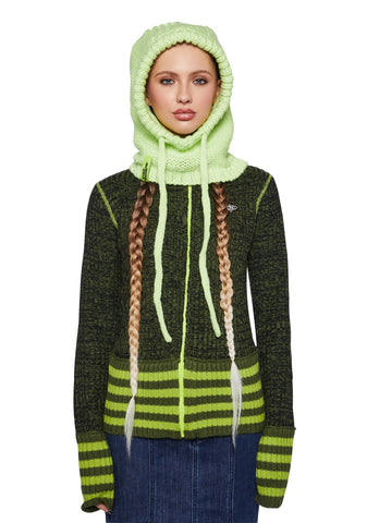 Atomic Knitted Hood