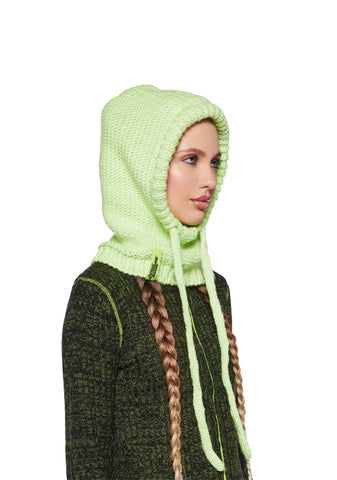 Atomic Knitted Hood