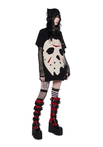 Vile Voorhees Oversized Tee