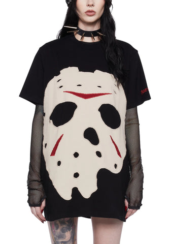 Vile Voorhees Oversized Tee