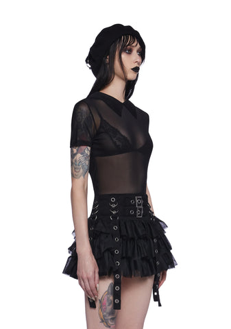 Sheer Insanity Mesh Top