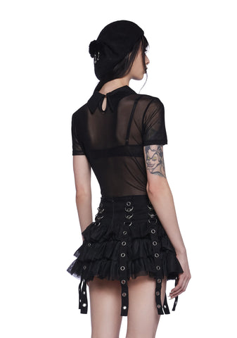 Sheer Insanity Mesh Top