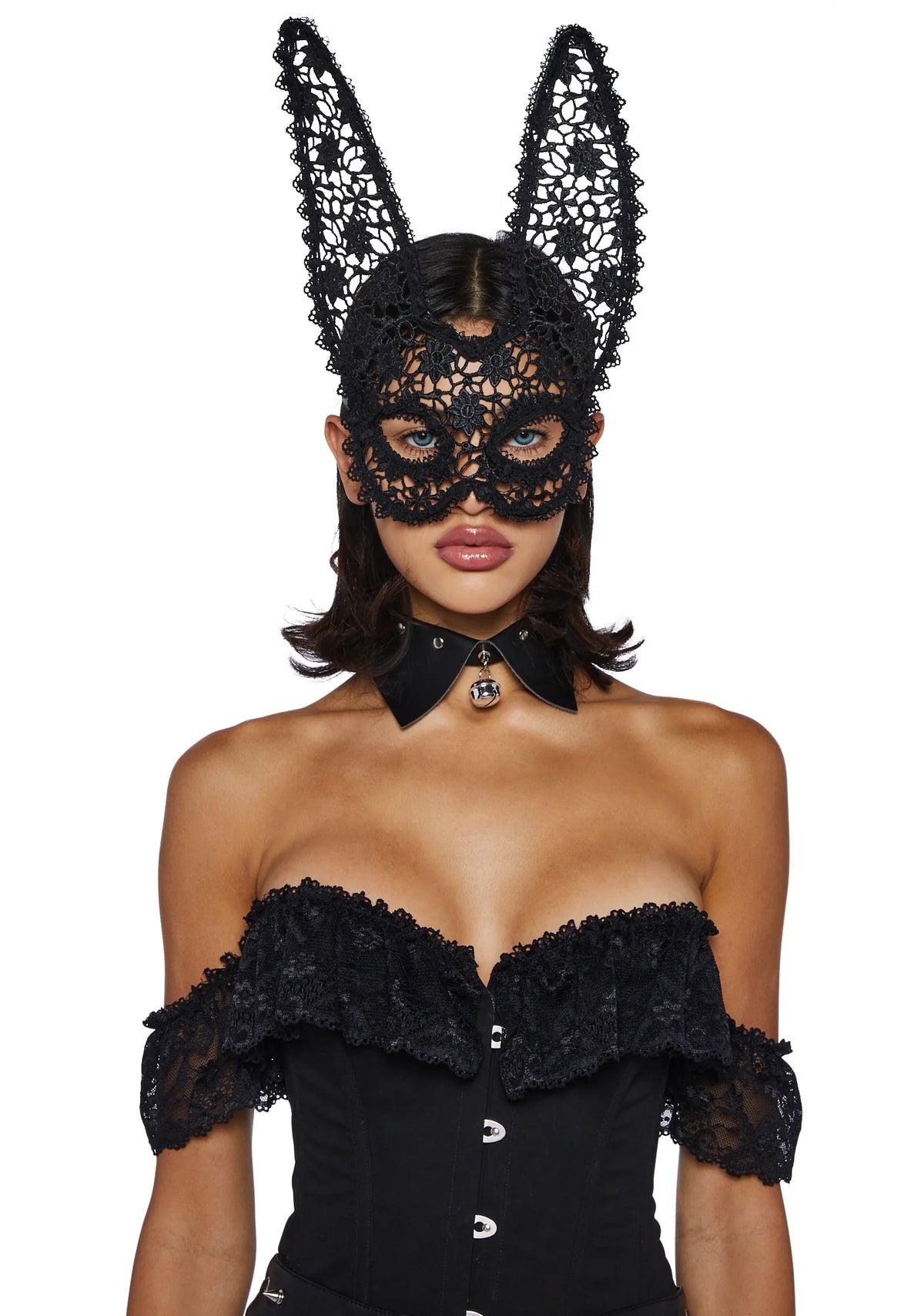 Coquette Night Bunny Mask
