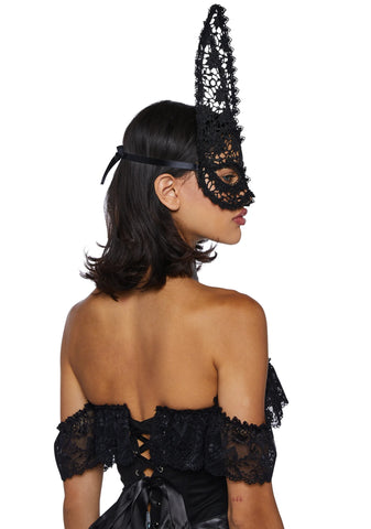 Coquette Night Bunny Mask