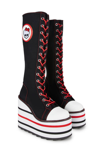 x Monster High Ghoul Ghoulia Platform Sneakers