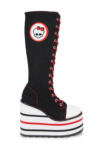 x Monster High Ghoul Ghoulia Platform Sneakers