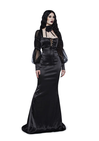 Midnight Reverence Maxi Dress