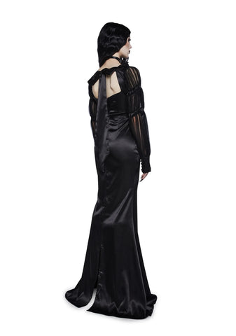 Midnight Reverence Maxi Dress