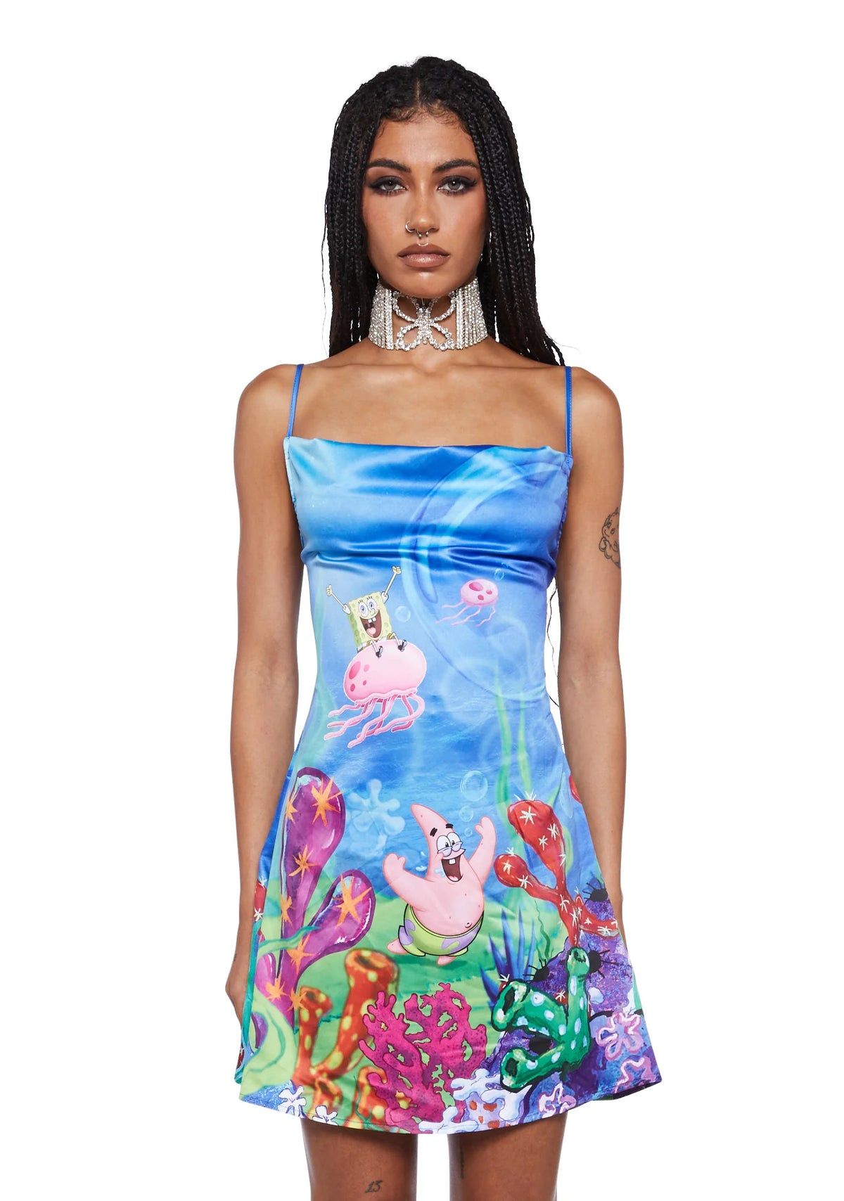 Bikini Bottom Life Slip Dress