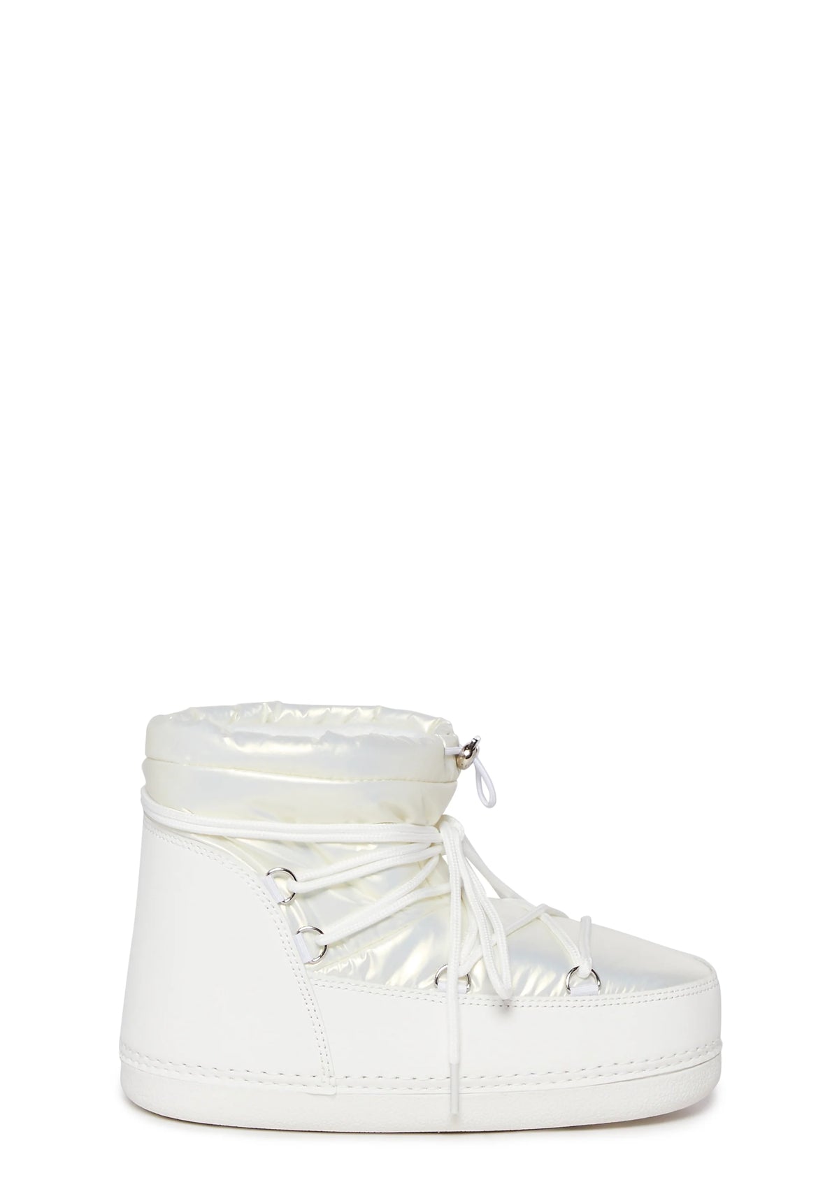Zuri Metallic Snow Ankle Boots