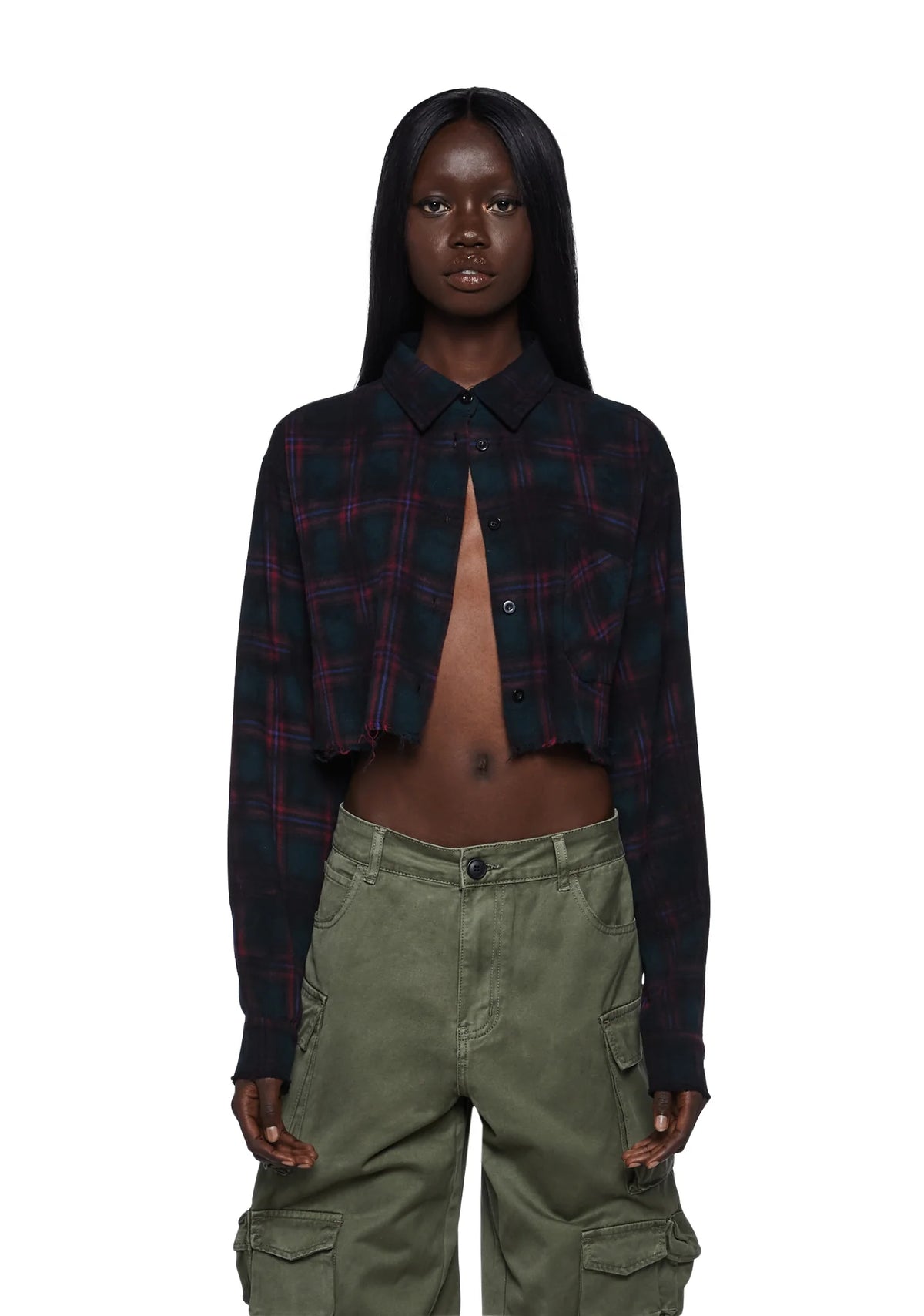 Runway To Street Cropped Shirt