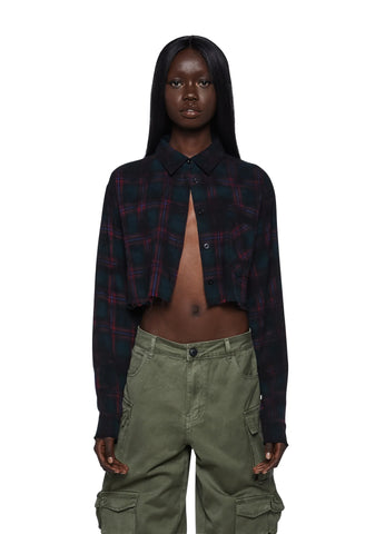 Runway To Street Cropped Shirt