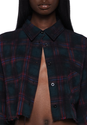 Runway To Street Cropped Shirt