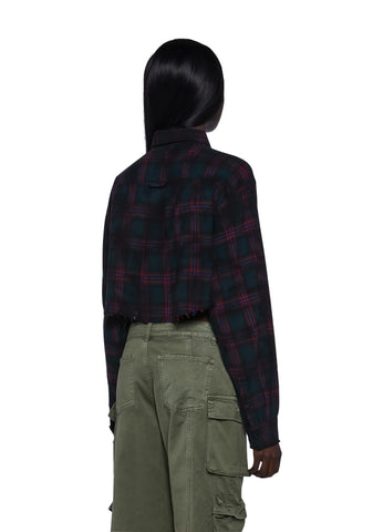 Runway To Street Cropped Shirt