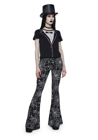 Total Spinster Flared Pants