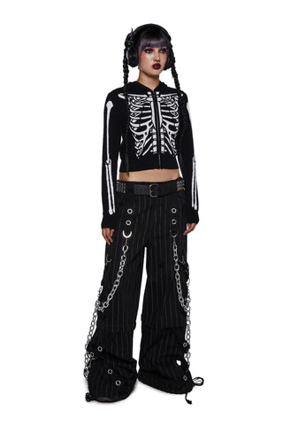 Mortuary Melody Zip-Up Hoodie