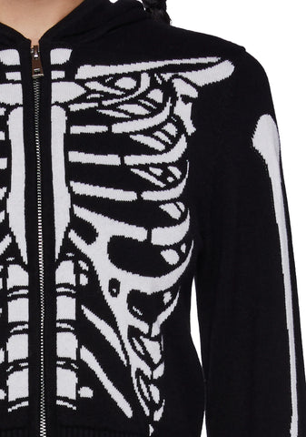 Mortuary Melody Zip-Up Hoodie