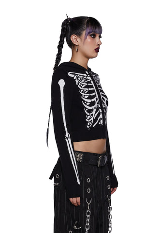 Mortuary Melody Zip-Up Hoodie