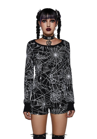 Total Spinster Thermal Romper