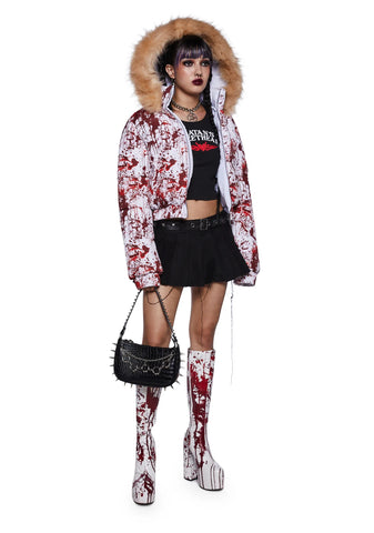 Scream Queen Puffer Jacket