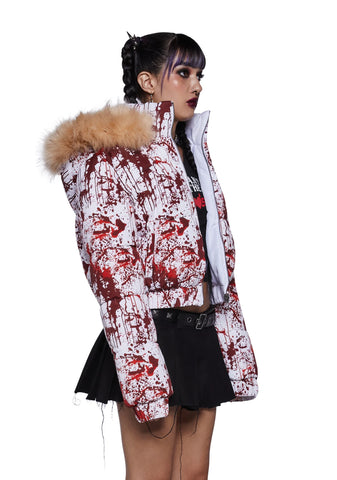 Scream Queen Puffer Jacket