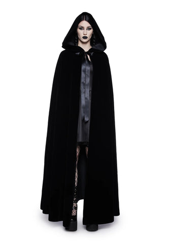 Crypt Crusader Velvet Cape