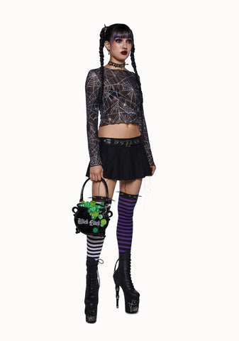 Total Spinster Crop Top