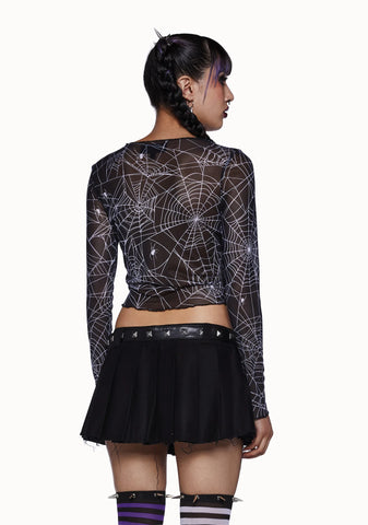 Total Spinster Crop Top