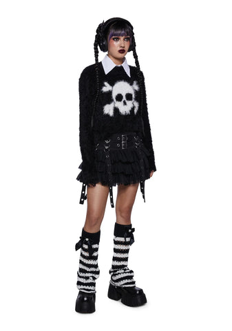 Cursed Cuddler Fuzzy Sweater