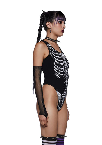Haunting Ossuary Skeleton Bodysuit