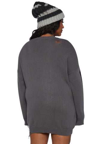 Plus Bone Breaker Oversized Sweater