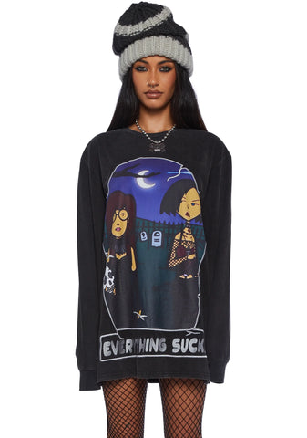 Harsh Realities Long Sleeve Top