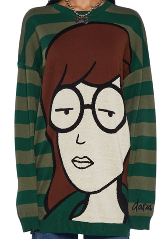 Nerdy Rebel Oversized Sweater