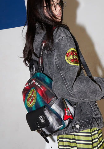 90s Cynic Plaid Backpack