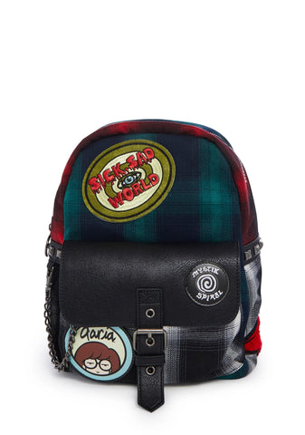 90s Cynic Plaid Backpack